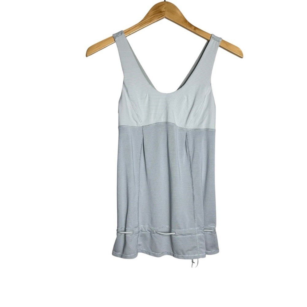 Lululemon Hustle & Bustle Drawstring Waist Tank Size 4